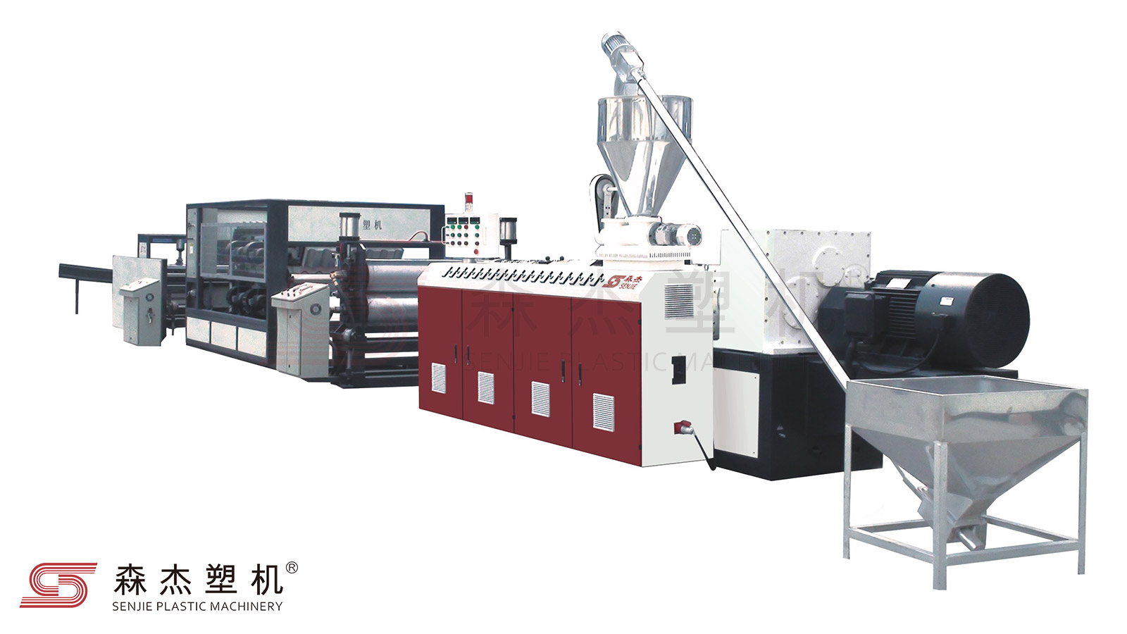 琉璃瓦擠出生產(chǎn)線